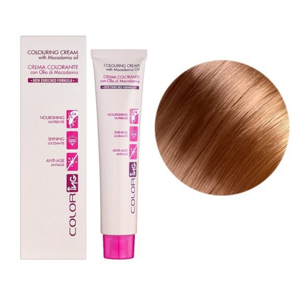 Крем-краска для волос ING Professional Colouring Cream with Macadamia oil 9С кофе латте, 60 мл