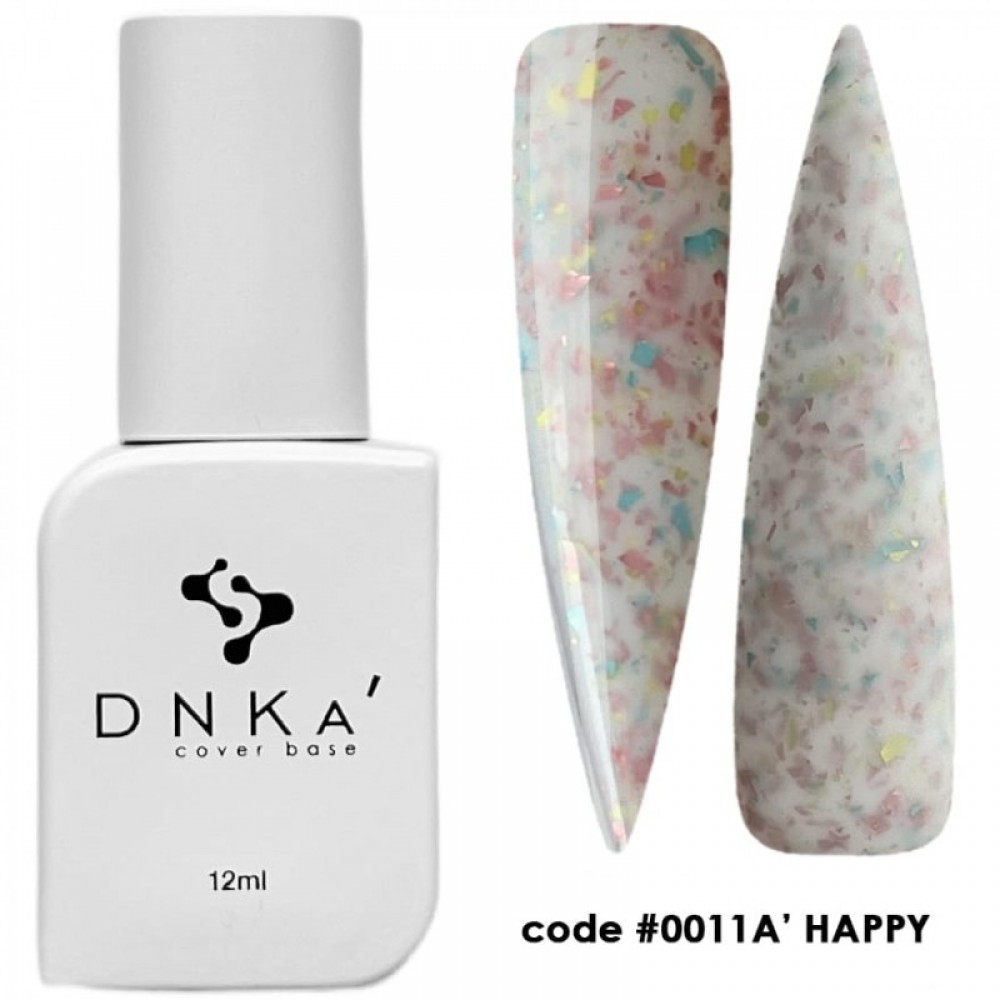 Камуфлирующая база DNKa Cover Base, 12 ml #0011A' Happy