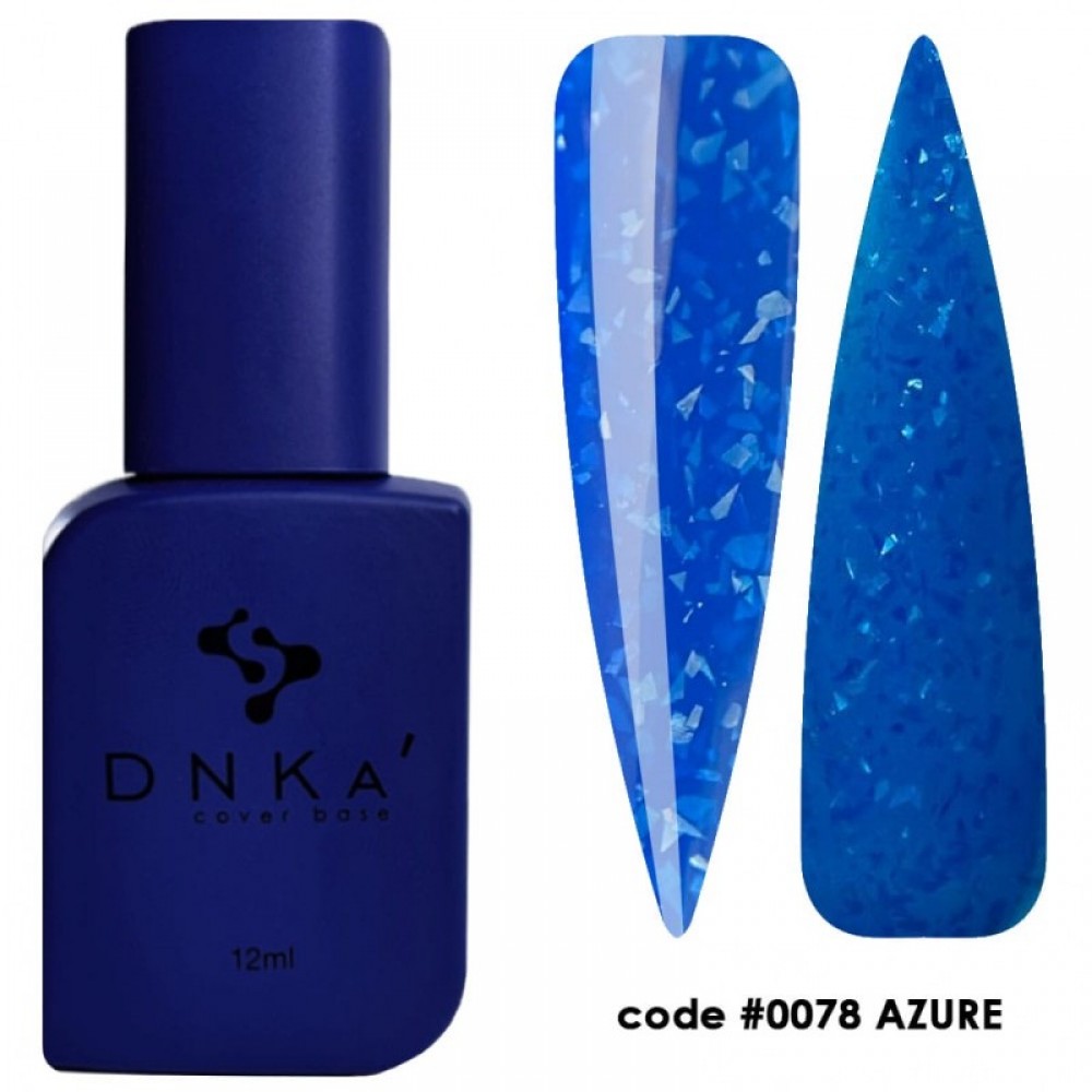 Камуфлирующая база DNKa Cover Base, 12 ml #0078 Azure