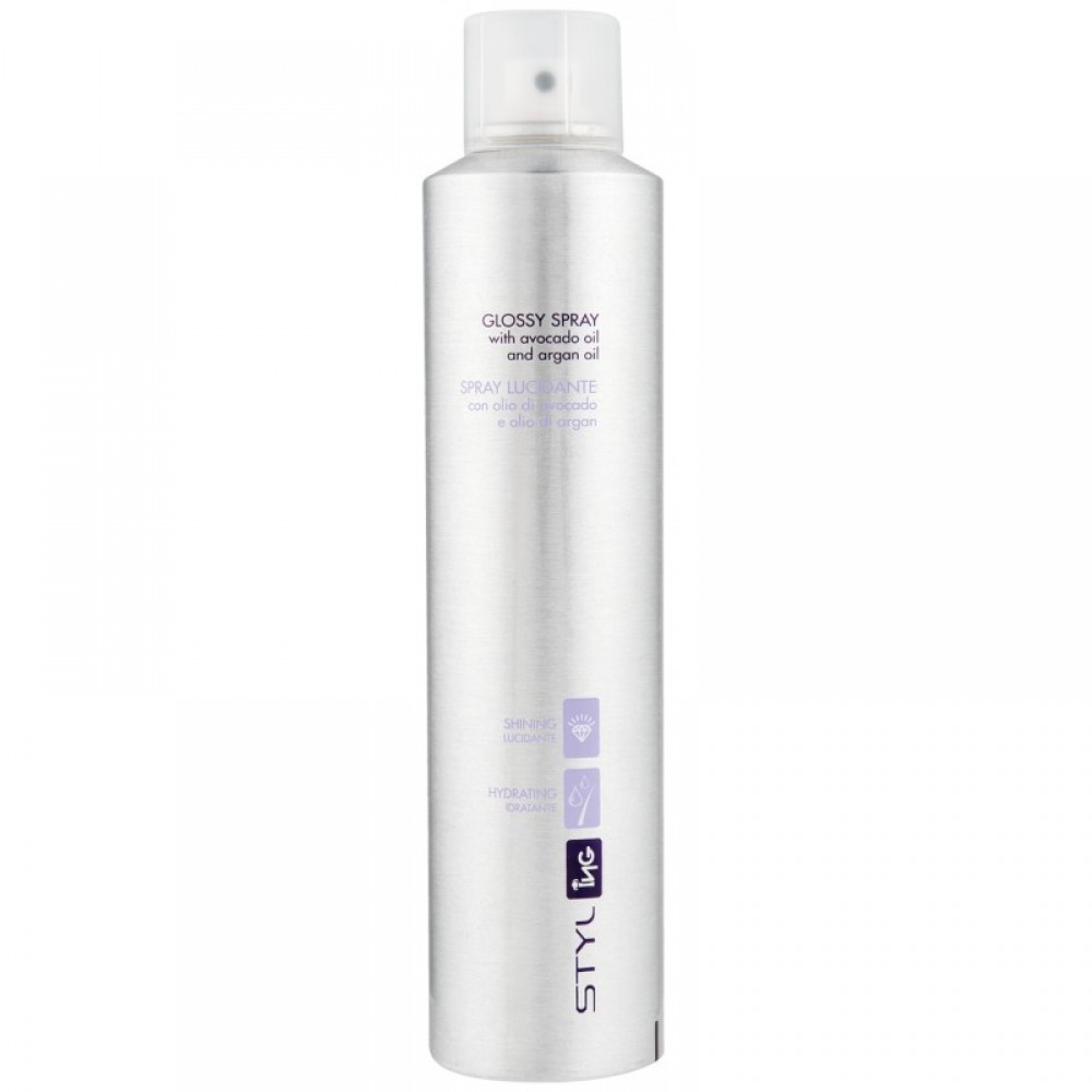 Спрей-блеск Glossy spray ING, 250 мл
