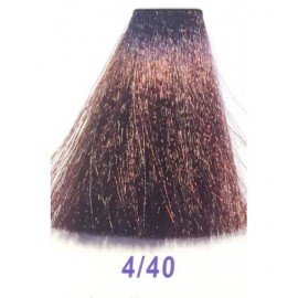 4/40 Крем-фарба для волосся з низьким вмістом аміаку DCM HOP Complex Hair Color Cream шатен інтенсивний махагоновий, 100 мл