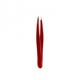 Пинцет для бровей EXPERT 11 TYPE 5r (точечный), красный
