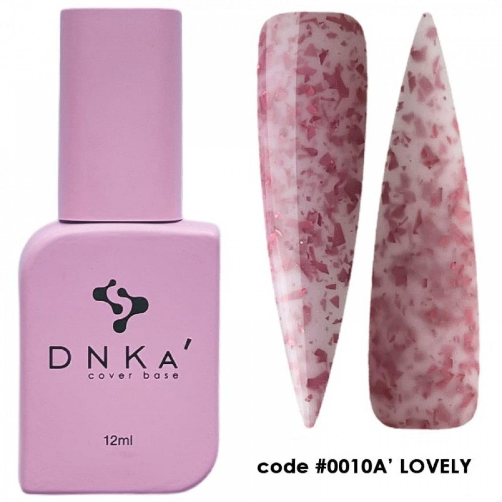 Камуфлирующая база DNKa Cover Base, 12 ml #0010A' Lovely