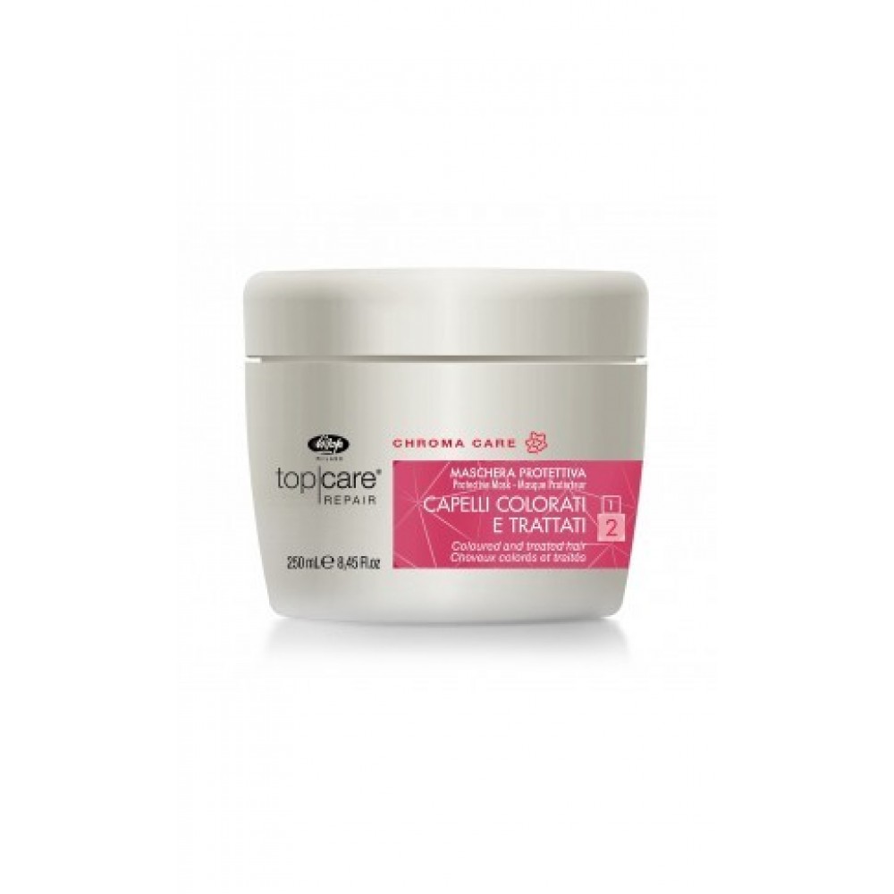 Защитная маска для окрашенных волос Lisap Top Care Repair Chroma Care Protective mask, 500 мл