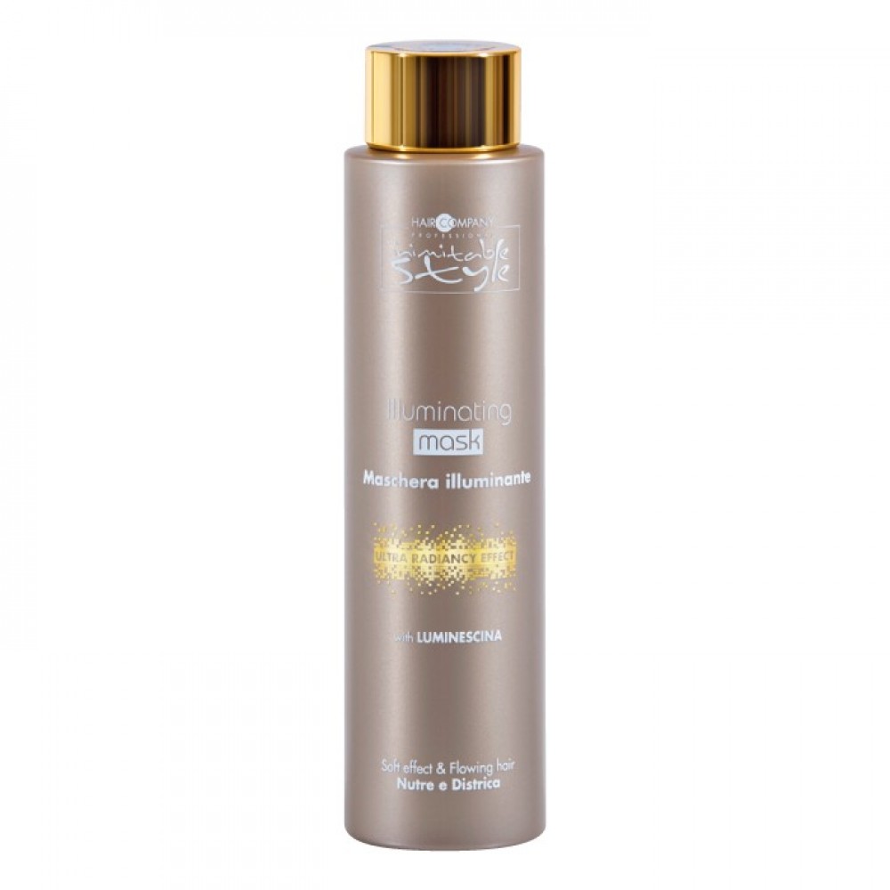Маска, придающая блеск волосам HAIR COMPANY Luminescina Inimitable Style, 200 мл