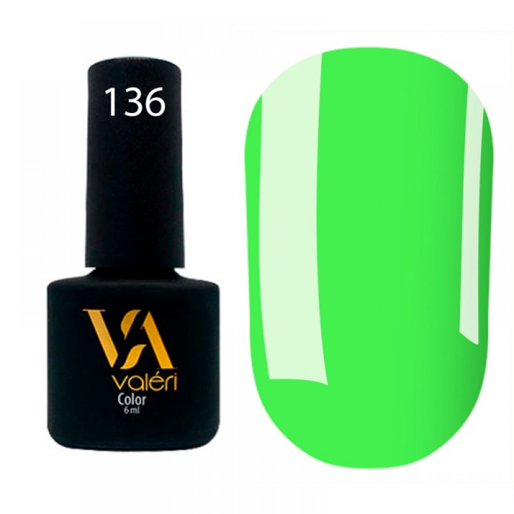 Гель-лак Valeri Color №136, 6 мл