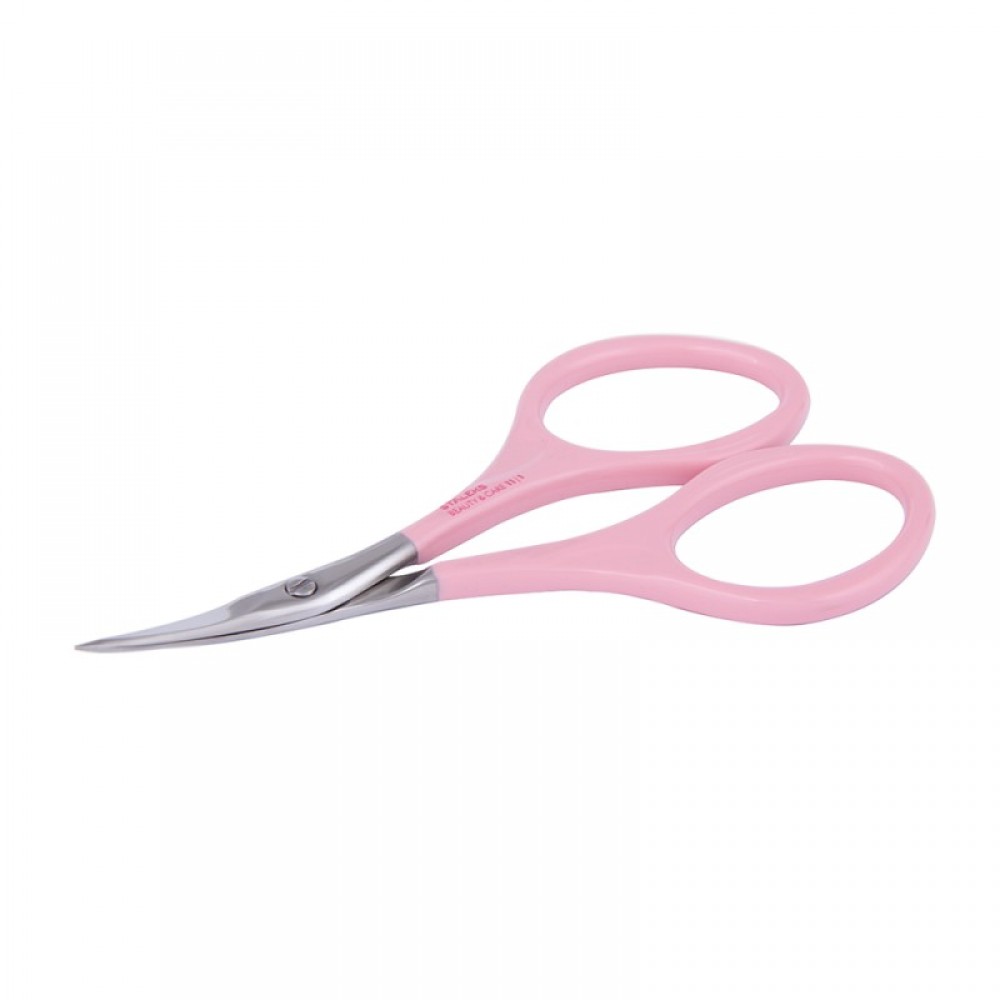 Ножницы для кутикулы розовые STALEKS Beauty & Care 11 TYPE 1 (20 мм) SBC-11/1