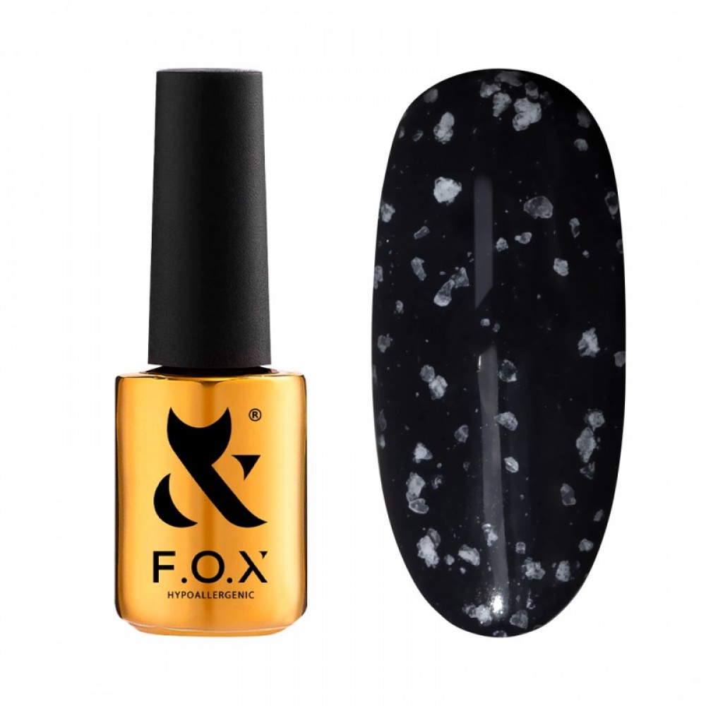 Топ для гель-лака F.O.X Top Drop White, 7 мл