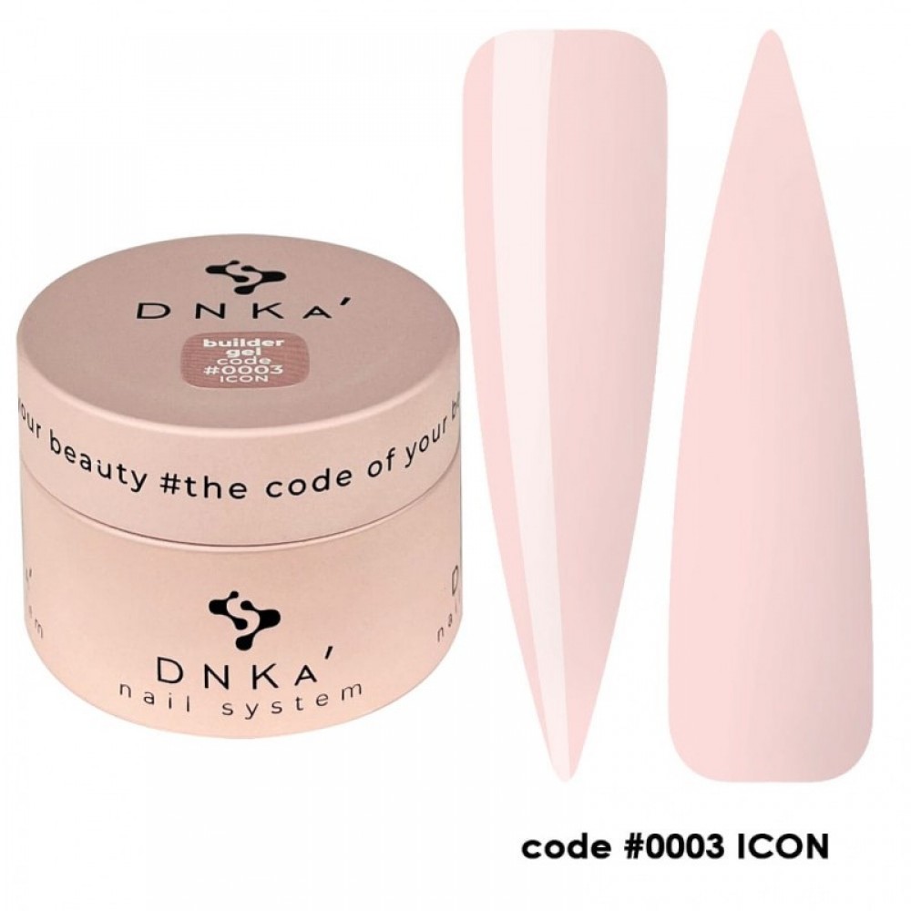 Моделирующий гель Builder Gel DNKa #0003 Icon, 30 ml