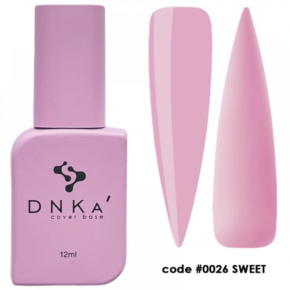 Камуфлирующая база DNKa Cover Base, 12 ml #0026 Sweet